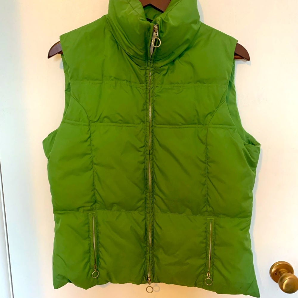 Puffer vest Woman’s Kelly green